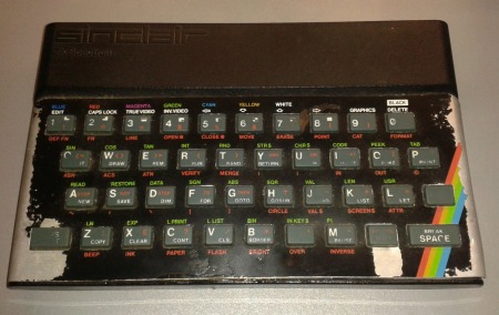 ZX Spectrum in non working state