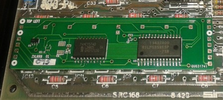 RAM module fitted