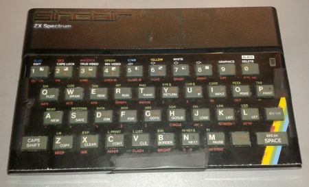 ZX Spectrum in non working state