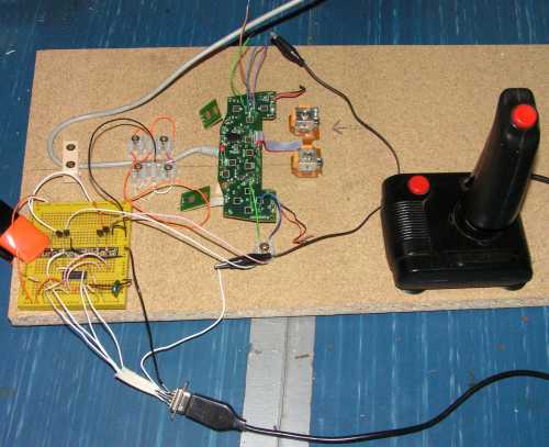 Prototype Atari 9pin interface