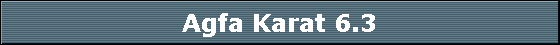 Agfa Karat 6.3
