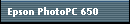 Epson PhotoPC 650