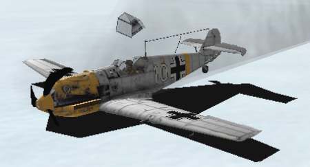Me109 force landing
