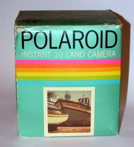 Polaroid Instant 10 Land Camera box