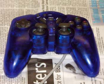 Blue Joytech controller - click for more details