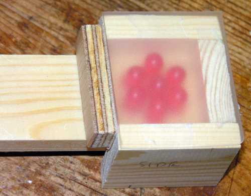 8mm red led mounting