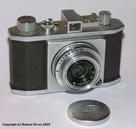 Olympus 35 and matching lens cap