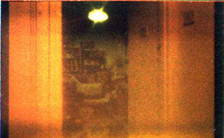 Pinhole view of back bedroom