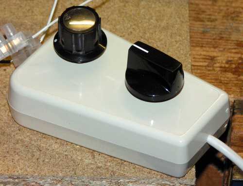 Wired remote with coarse and fine controls