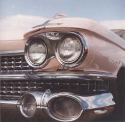 Photo of American classic car taken at a show in 2000.