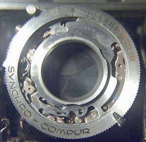 Fig 6. Shutter with front plate removed