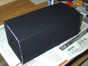 Bellows folded around on itself