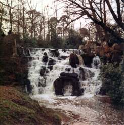 Waterfall at local beauty spot