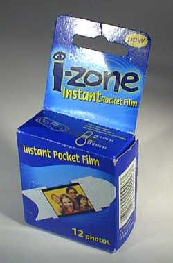 Packet of 12 i-zone film