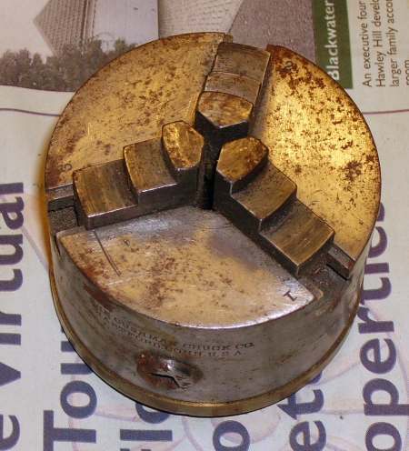 Old 3 jaw Cushman chuck